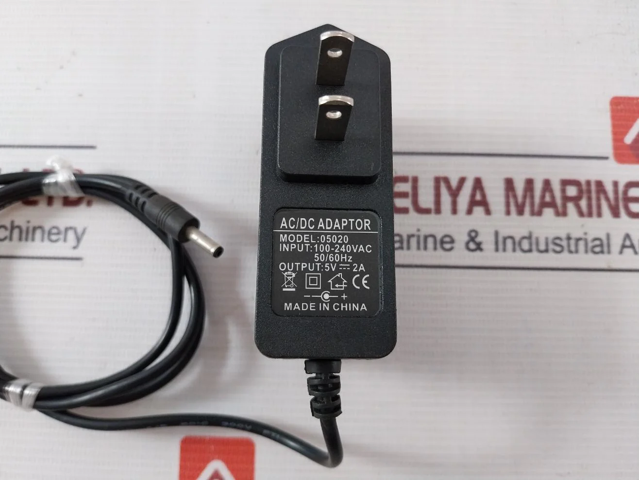 05020 Ac/Dc Adapter For Intertek 100-240Vac 50/60Hz - Image 2