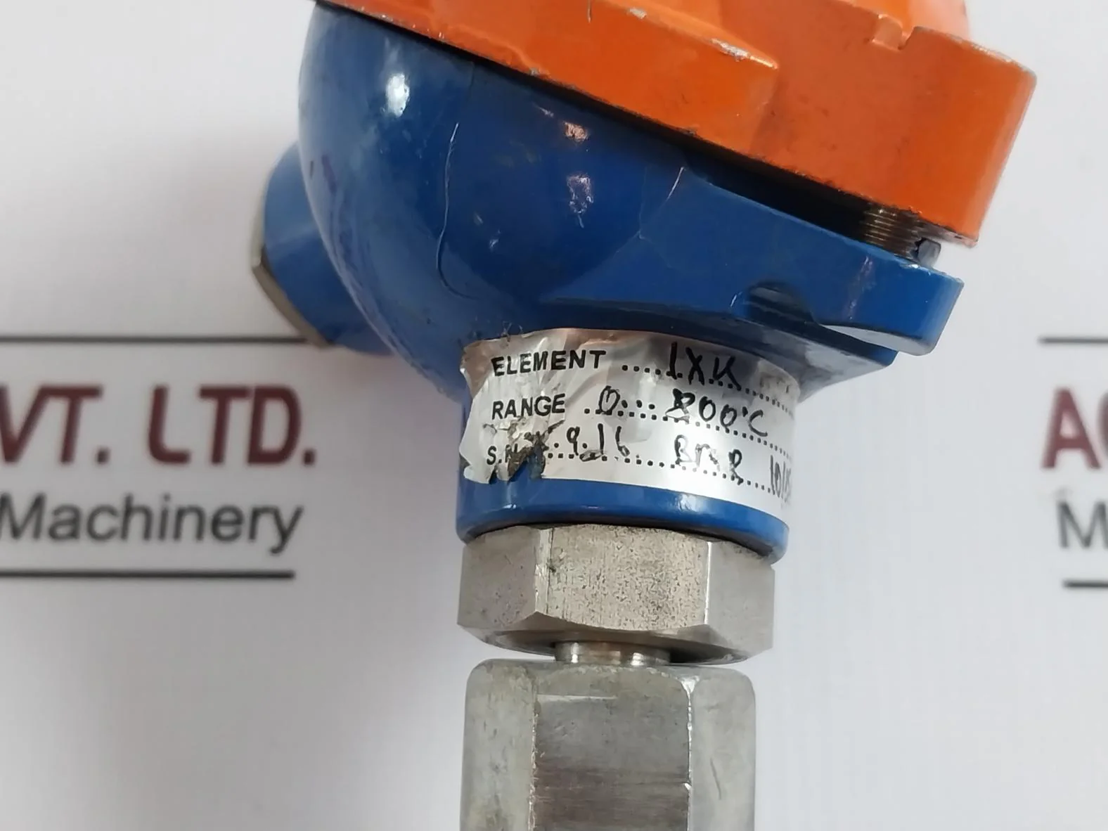1Xk 0…800°C Celsius Temperature Sensor With Terminal Head For Machine 130 Mm - Image 5