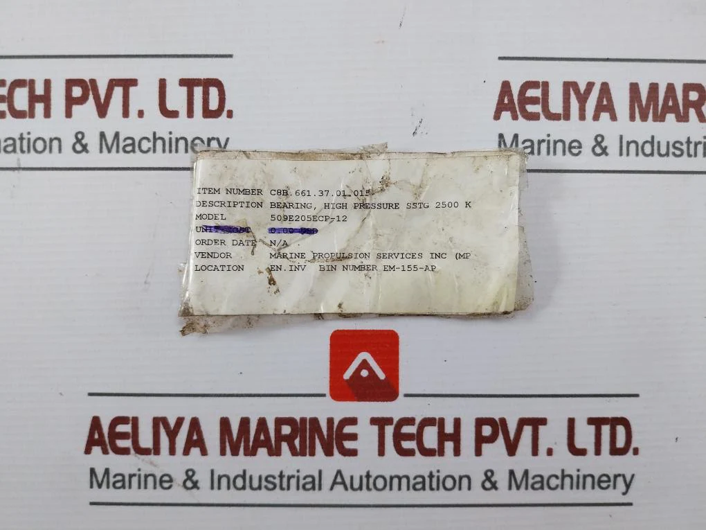 509E205Ecp-12 High Pressure Bearing Sstg 2500 K - Image 10