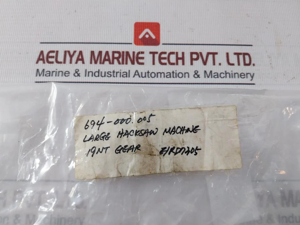 694-000.005 19Nt Gear Large Hacksaw Machine - Image 11