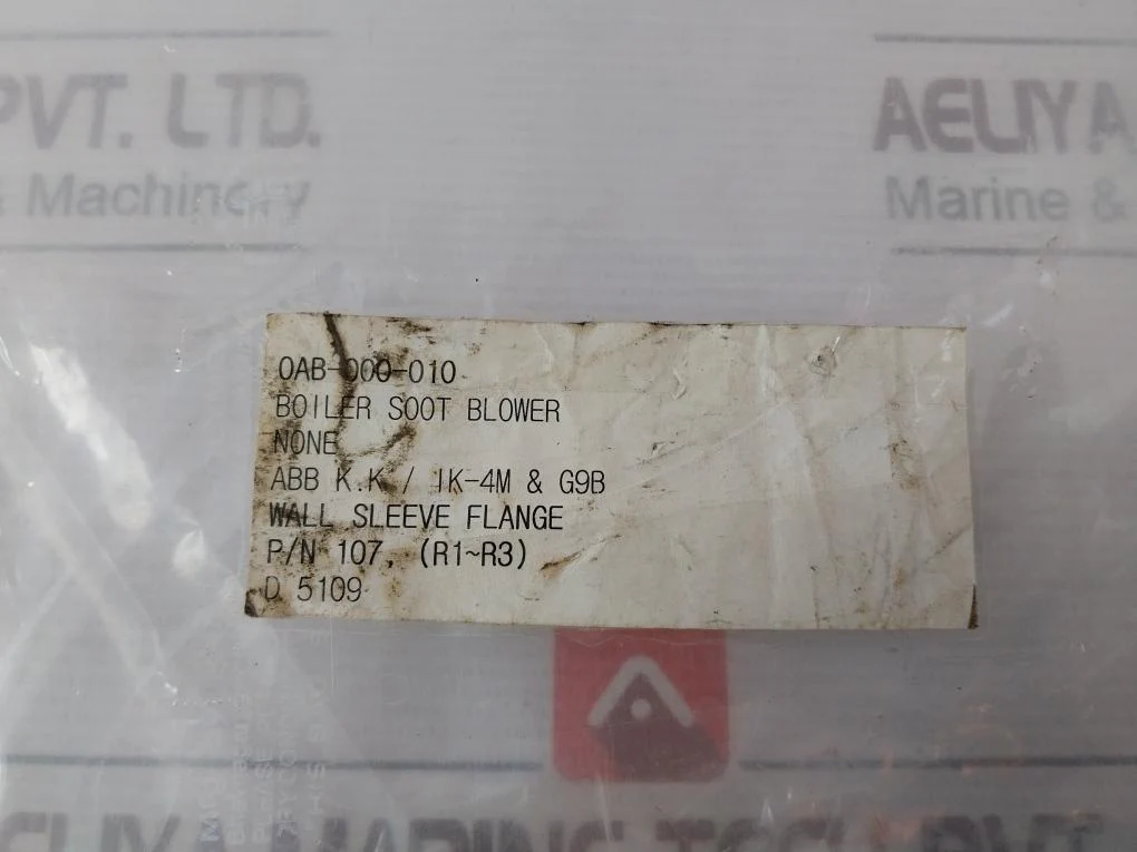 Abb 0Ab-000-010 Wall Sleeve Flange Ik-4M & G9B - Image 9