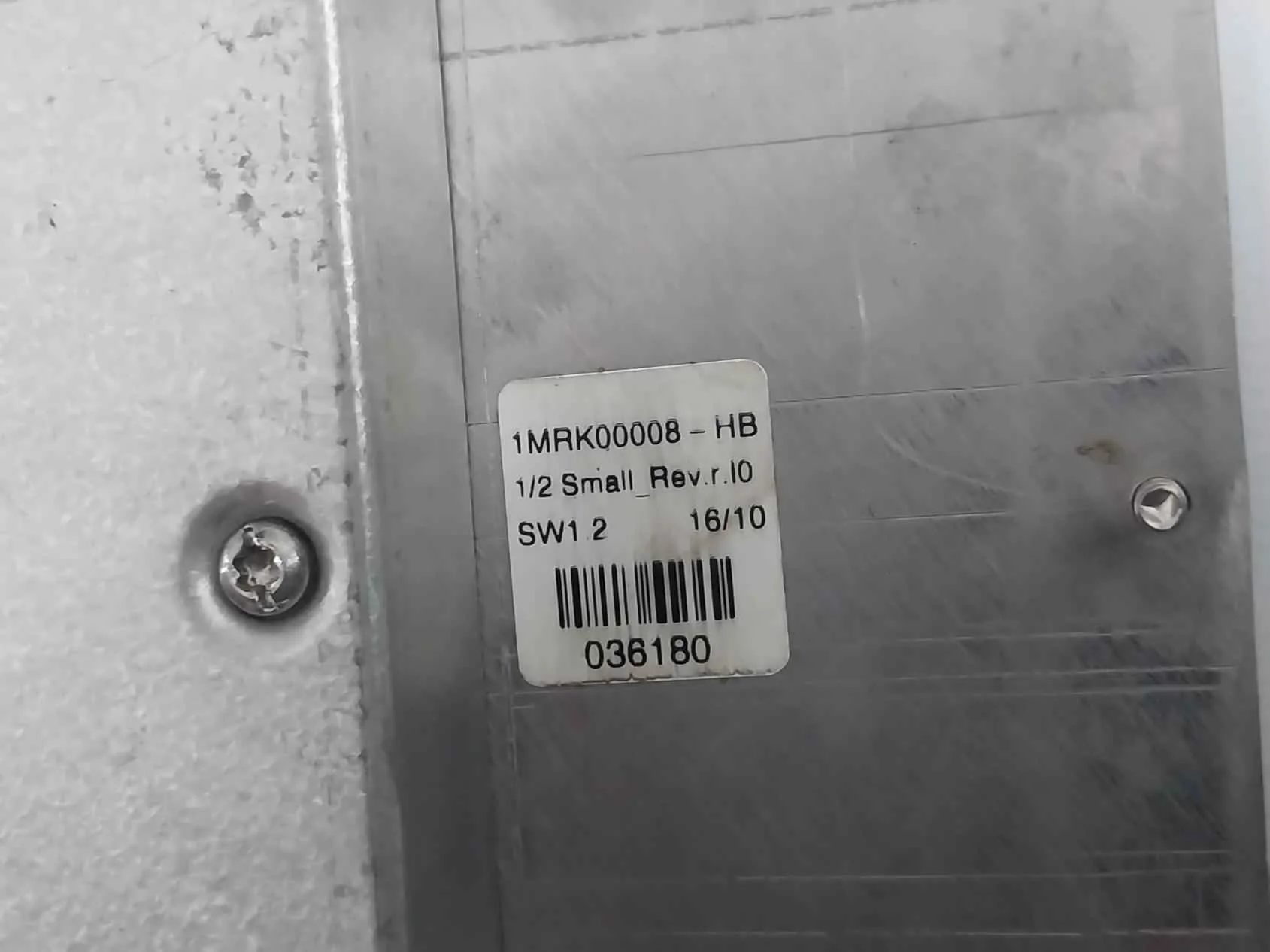 Abb 1Mrk002816-ab Bay Control Unit 1Mrk00008-hb Sw1.2 (Front Panel Only) - Image 5