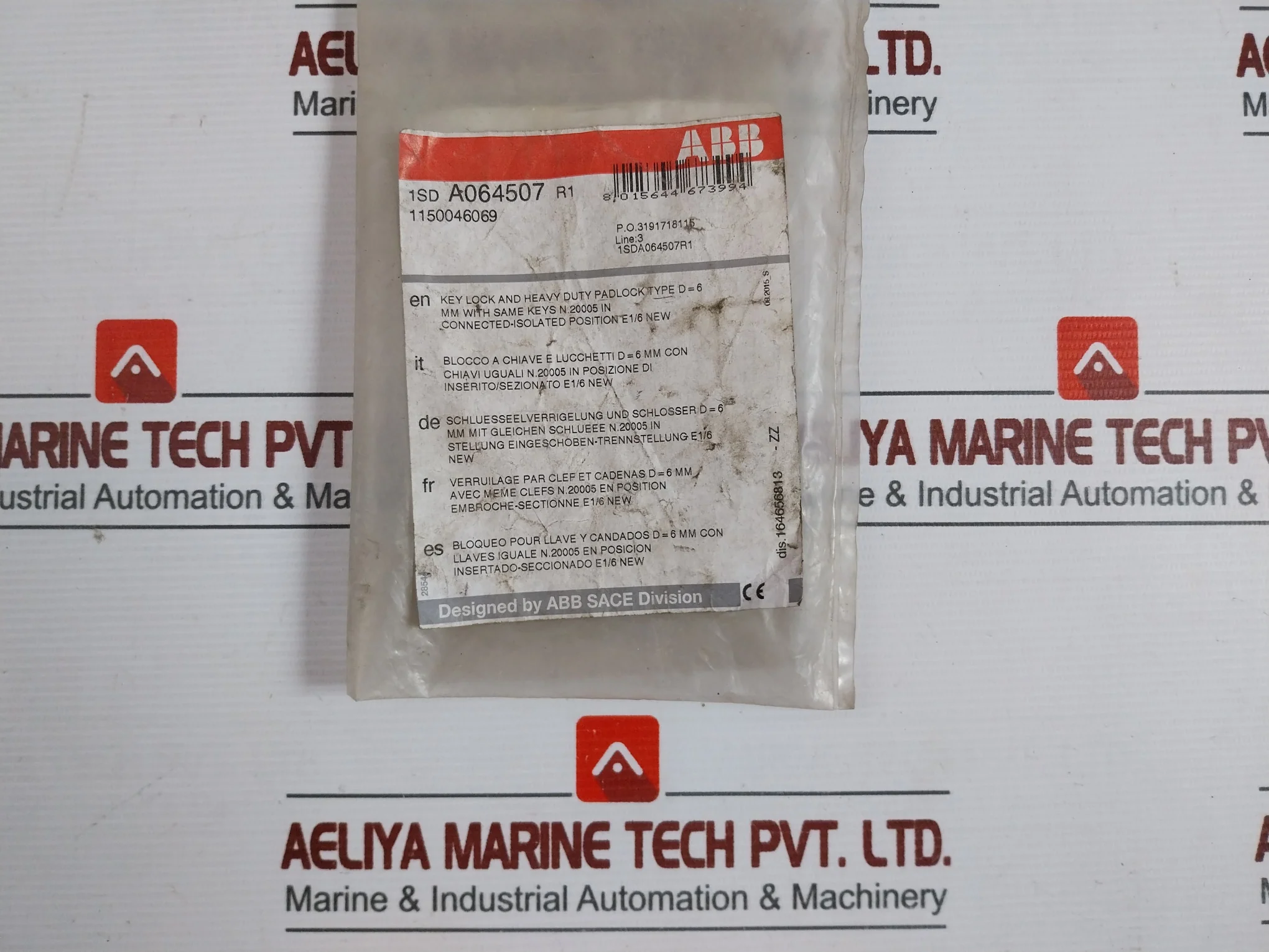 Abb 1Sda064507R1 Key Lock And Heavy Duty Padlock 1150046069 - Image 15