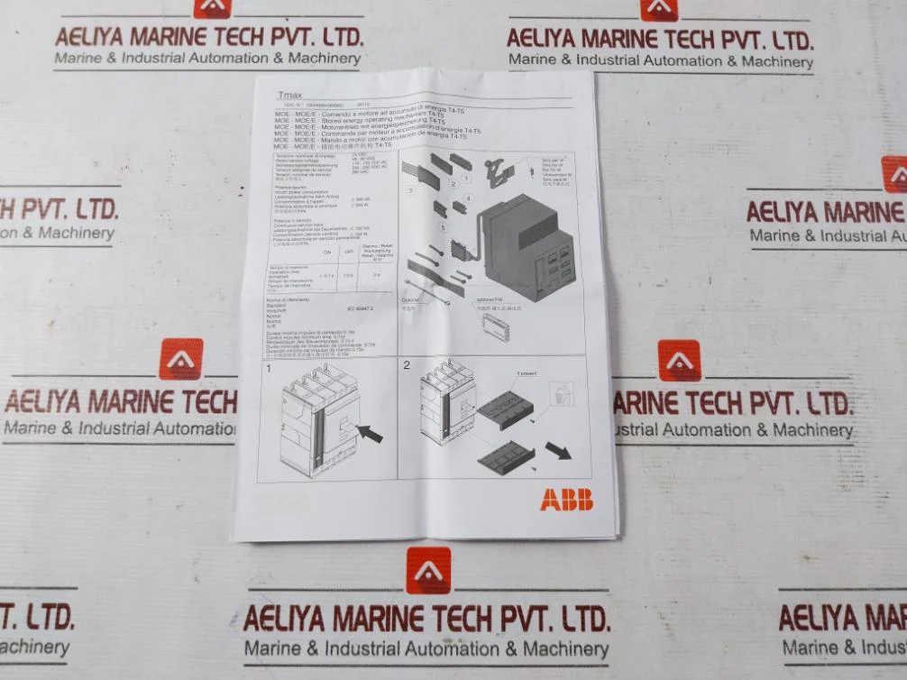 Abb 1Sdh000436R0621 Stored Energy Operating Mechanism 24 Vdc - Image 14