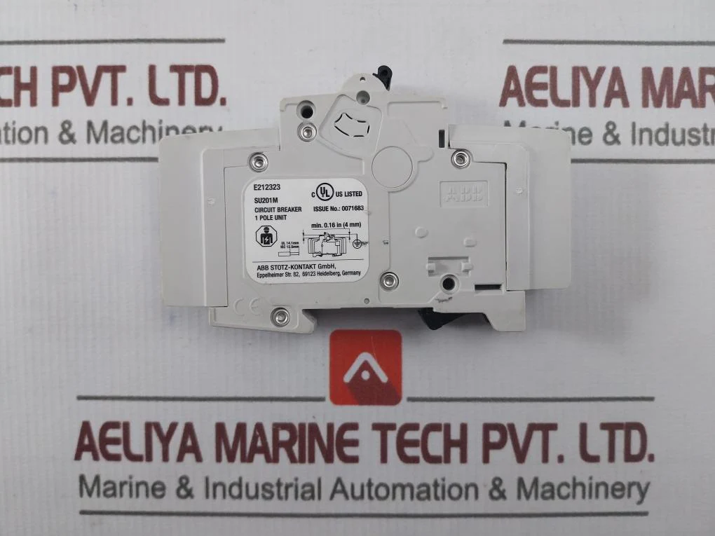 Abb 2Cds271337R0337 1 Pole Circuit Breaker Unit 60/75˚C 50/60 Hz - Image 4