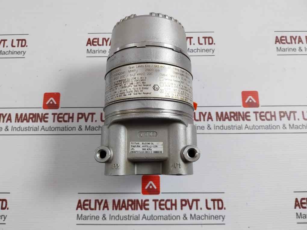 Abb 364Dshshq041 Pressure Transmitter Mwp 2900Psi 10.5-42Vdc 0Abk100708 - Image 3