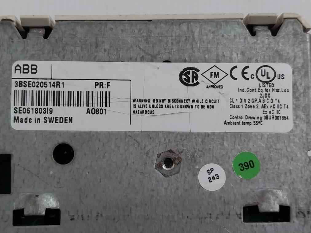 Abb 3bse020514r1 Analog Output Module 24v/20ma - Image 7