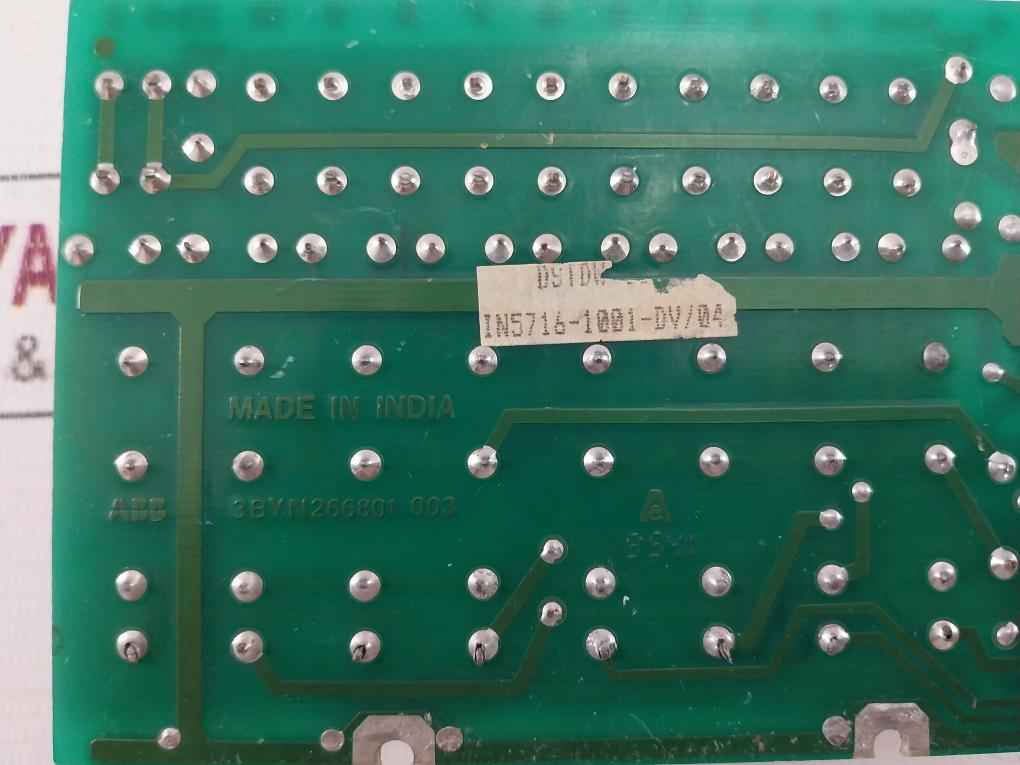 Abb 3Byn266801-003 Analog Input Termination Board 220Vac Dsidw In5716-1001-dv/04 - Image 8