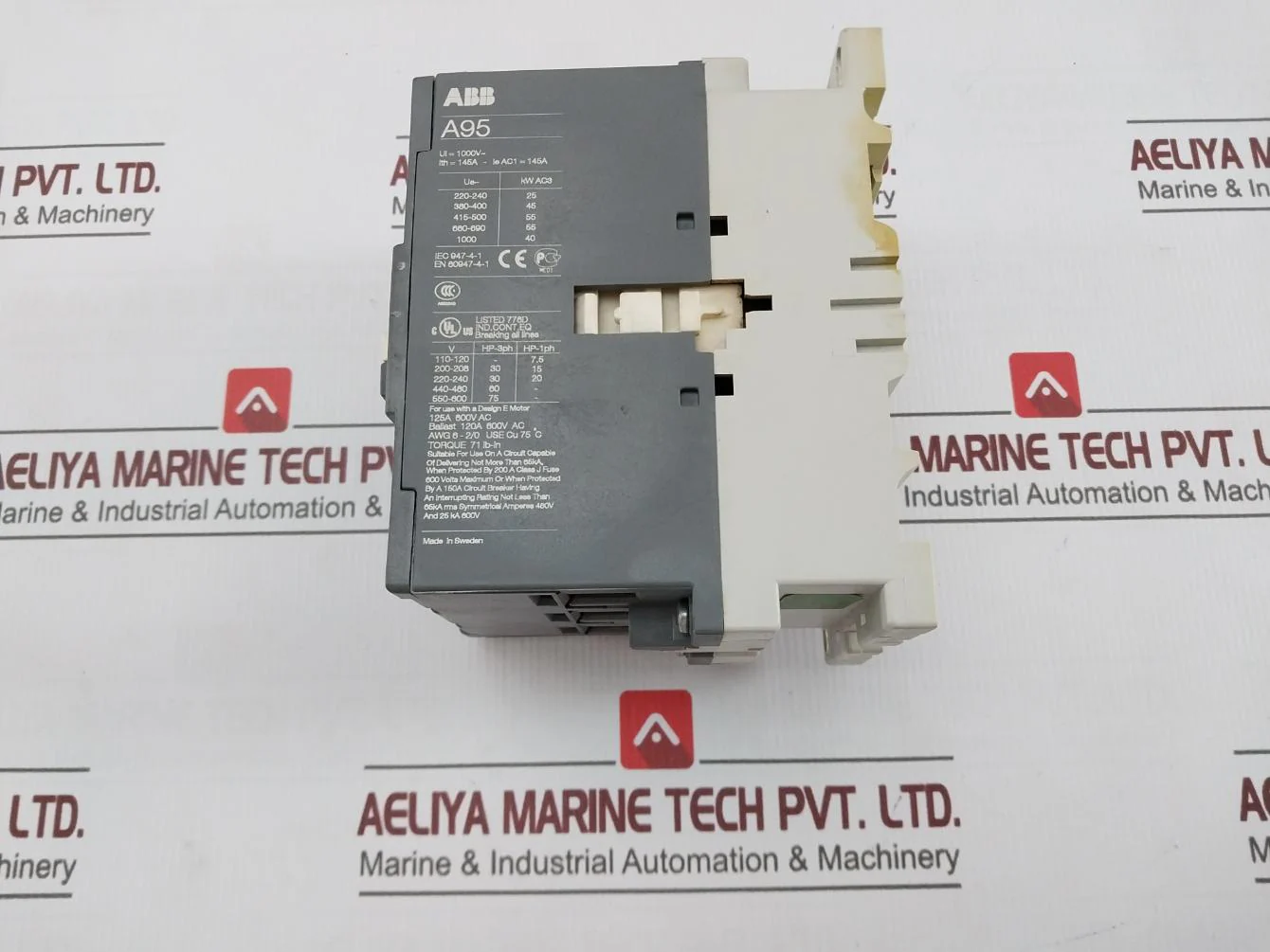 Abb A95-30 Contactor 110-120V 50-60Hz - Image 4