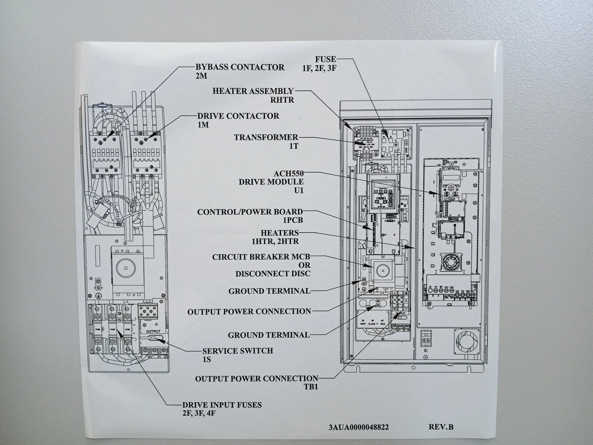Abb Ach550-bcr-045A-4+B058+F267 Variable Frequency Drive (Vfd) 44A 380-480Vac - Image 6