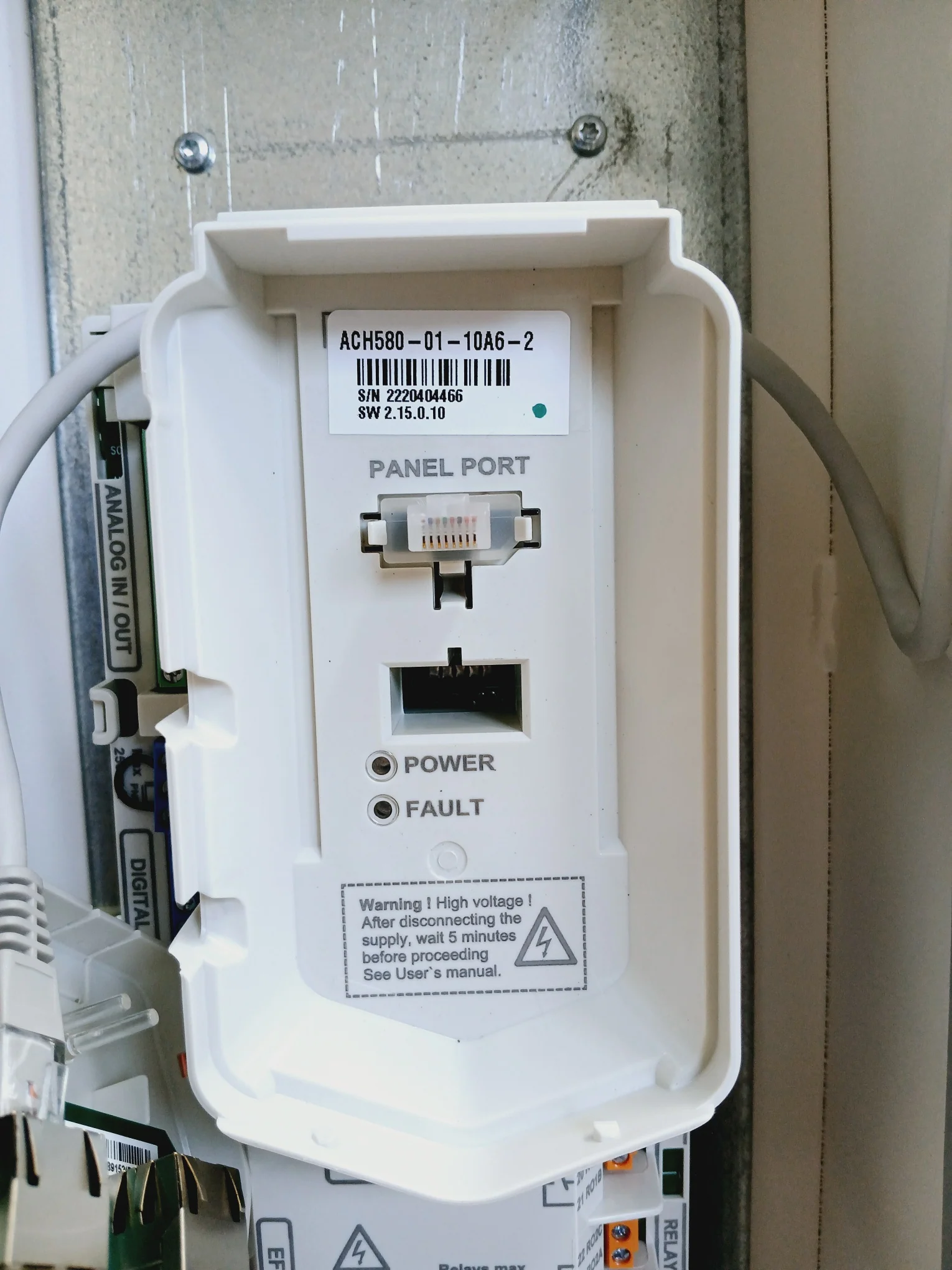 Abb Ach580-bcr-10A6-2+B058 Bypass Variable Frequency Drive 208-240Vac Ul Type 3R - Image 12