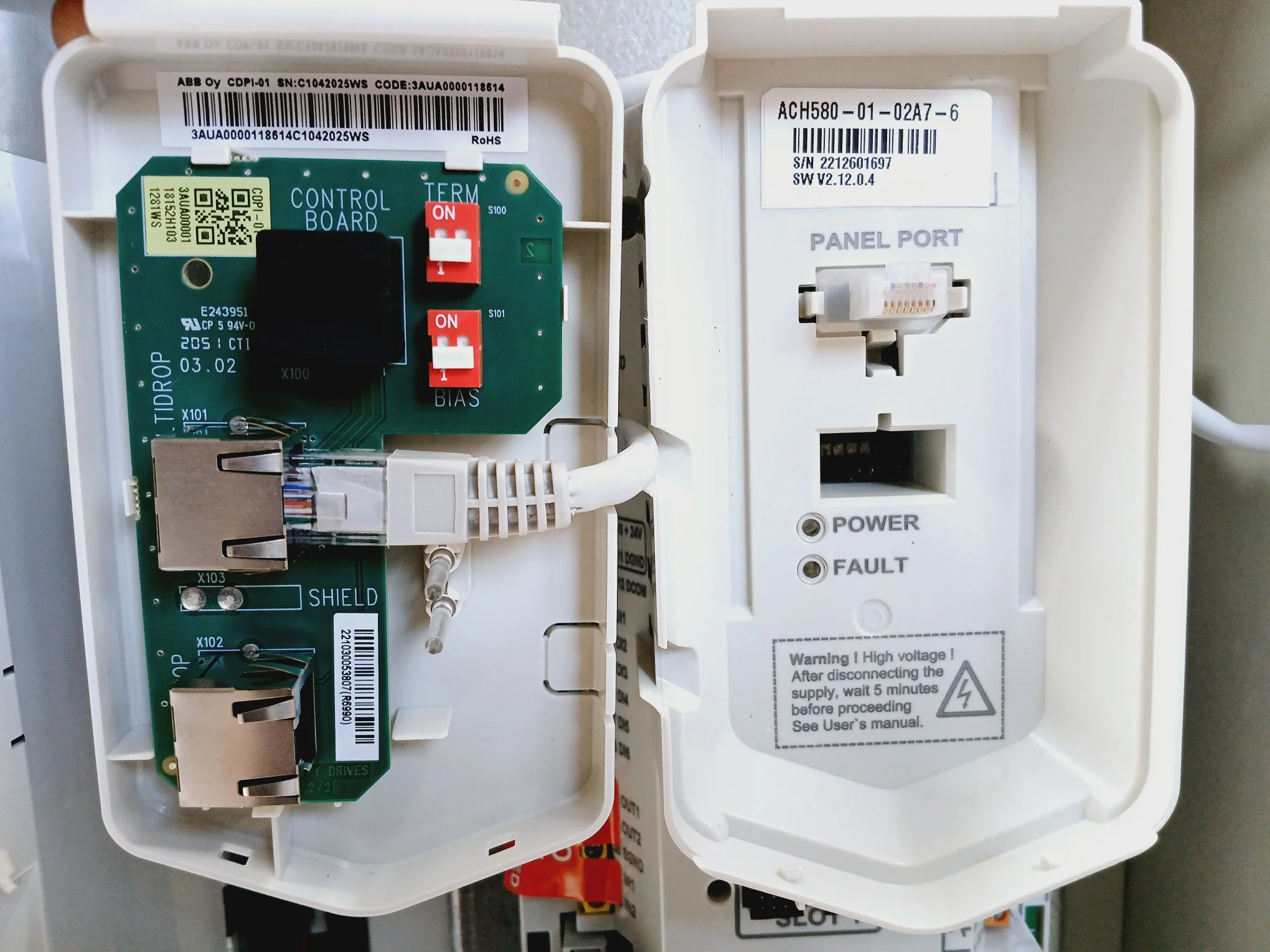 Abb Ach580-bdr-02A7-6+B056+E213+J429 Variable Frequency Drive With Bypass 600Vac - Image 10