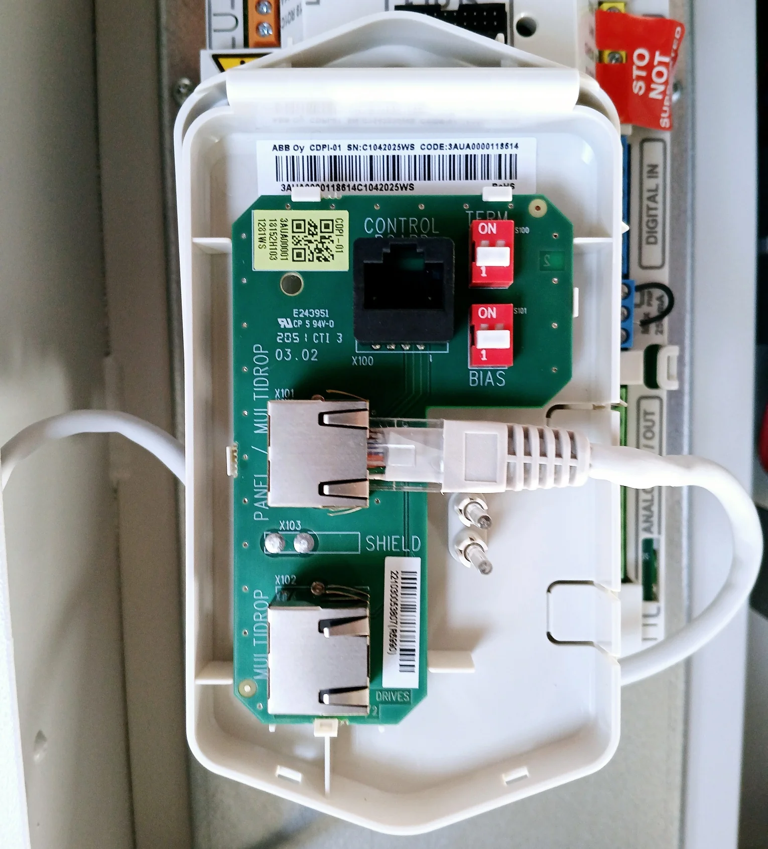 Abb Ach580-bdr-02A7-6+B056+E213+J429 Variable Frequency Drive With Bypass 600Vac - Image 11