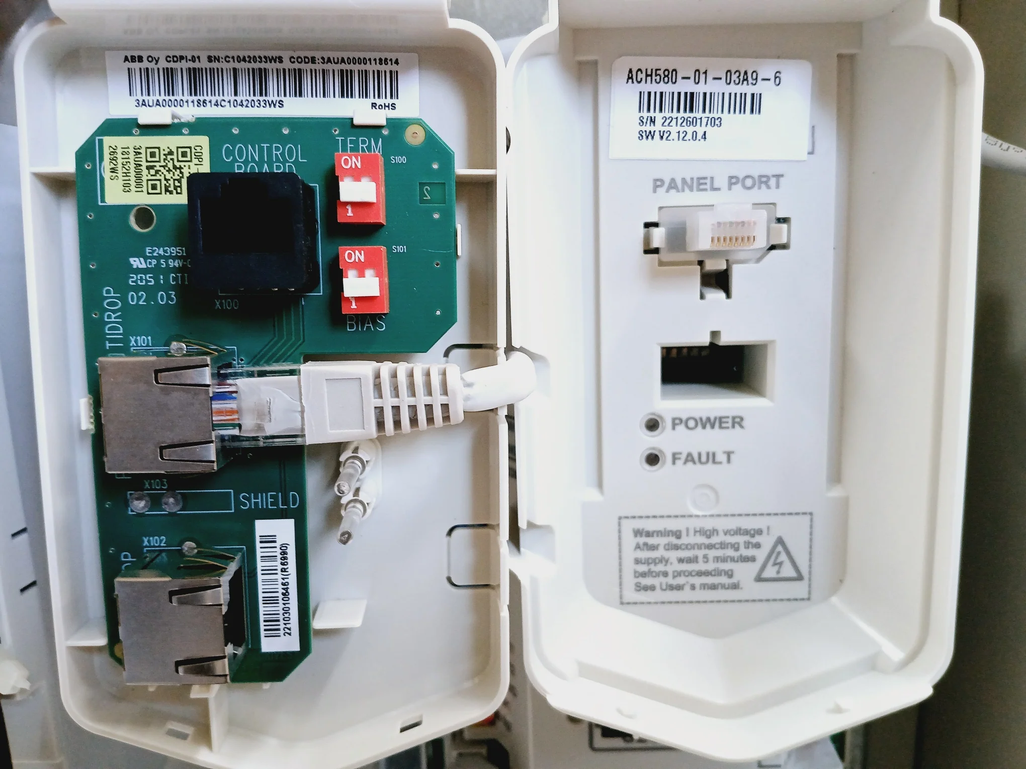 Abb Ach580-bdr-03A9-6+B056+E213+J429 Variable Frequency Drive For Hvac 3Hp 600Va - Image 10