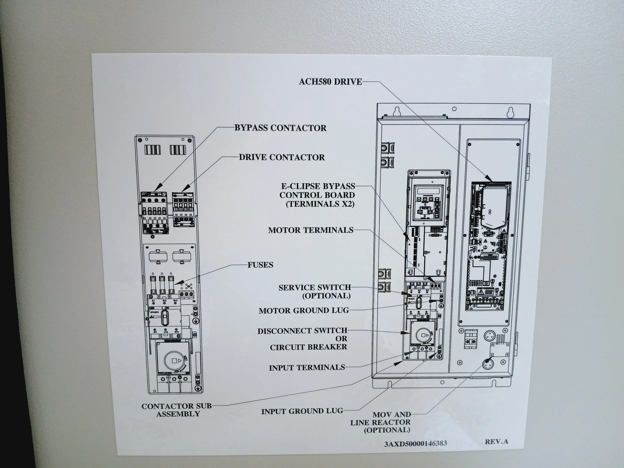 Abb Ach580-bdr-03A9-6+B056+E213+J429 Variable Frequency Drive For Hvac 3Hp 600Va - Image 7