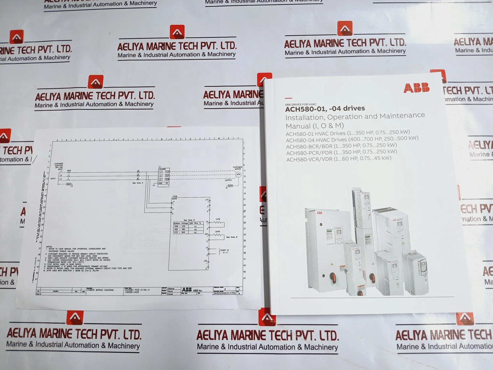 Abb Ach580-pcr-014A-4+B058+J429 Variable Frequency Drive (Vfd) Hvac 440-480 Vac - Image 6