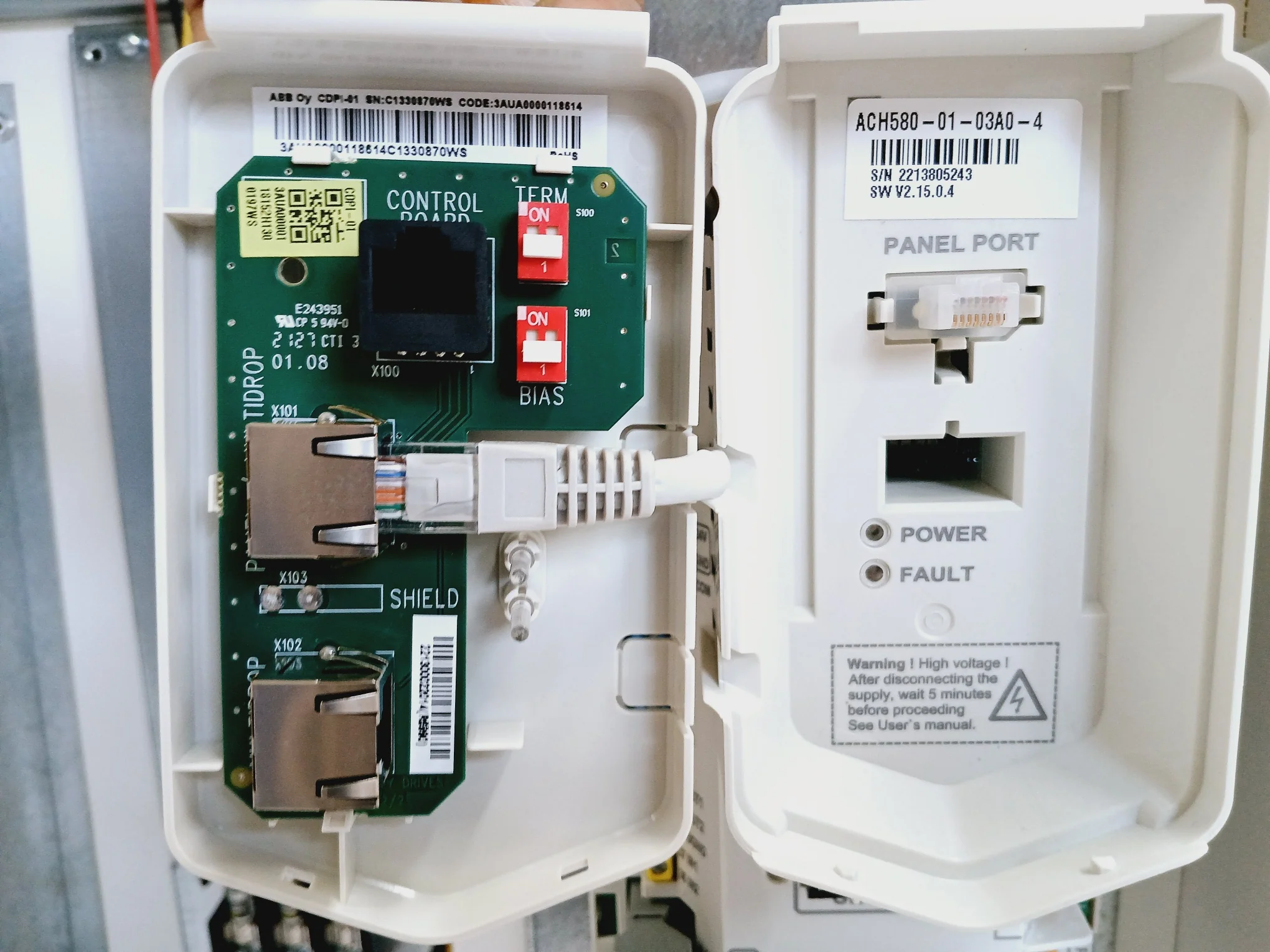 Abb Ach580-pcr-03A0-4+B058 Variable Frequency Drive (Vfd) 440-480Vac 3A - Image 11