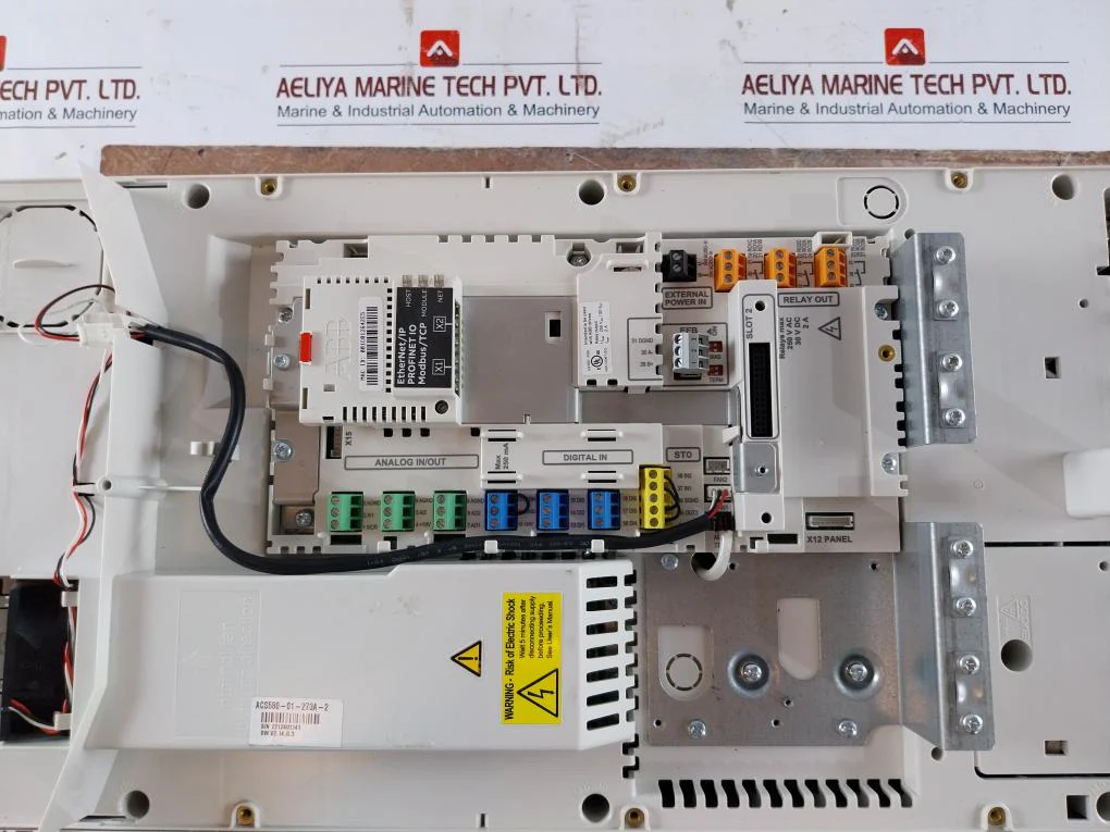 Abb Acs580-01-273A-2 Ac General Purpose Wall-mounted Drive W/ Dc Axial Fan - Image 9