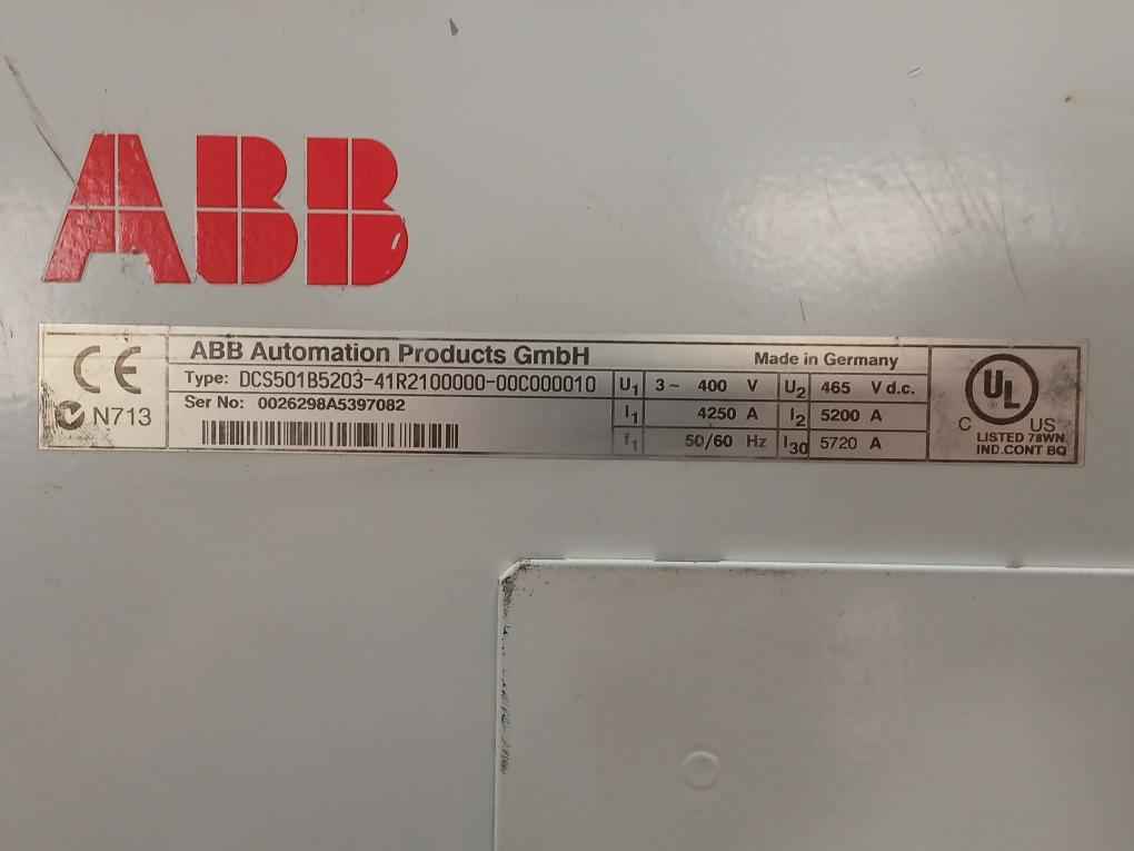 Abb Acs800-104-0440-7+e205+q950+v991 Frequency Drive 709–976 Vdc - Image 29