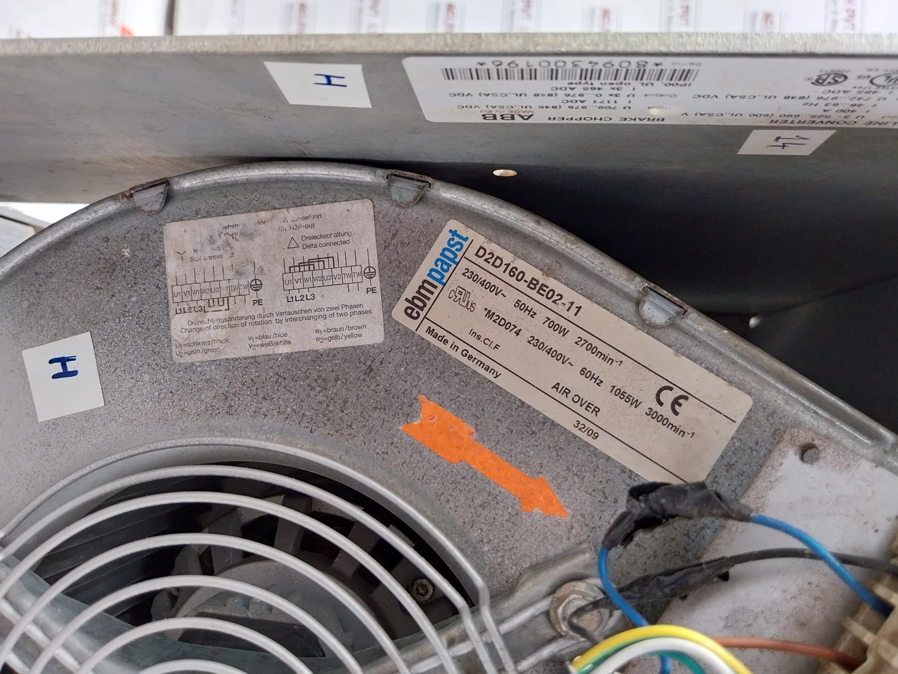 Abb Acs800-104-0580-7+E205+V991 Inverter Drive Module 68685192 709-976 Vdc. - Image 7