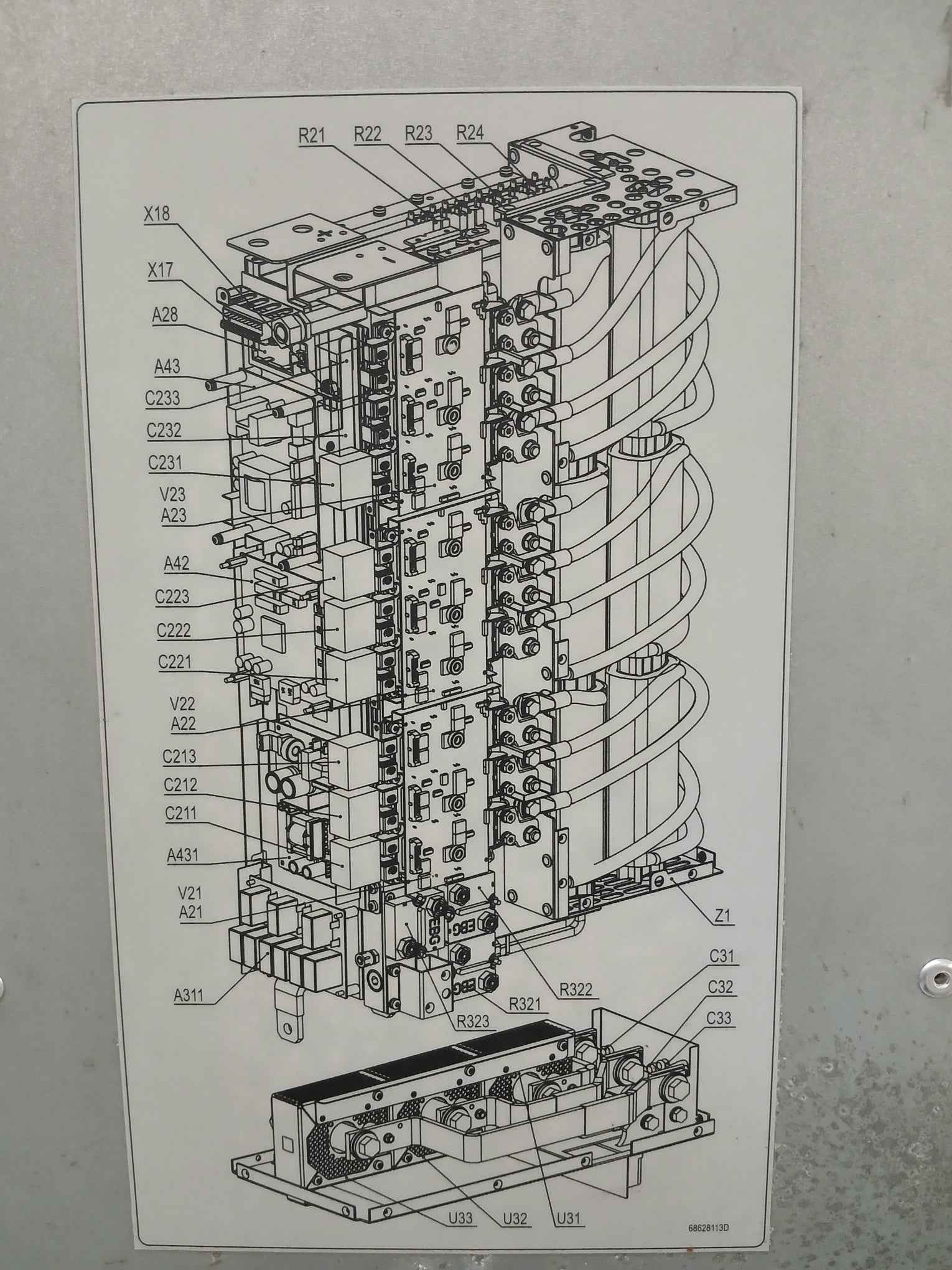 Abb Acs800-104Lc-0700-7+E205+Q950 Inverter Drive Module 68606039 709-976 Vdc A - Image 25