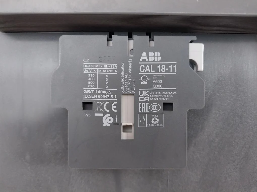 Abb Af750-30-22 Contactor W/ Pre-mounted Auxiliary Contact E36588 250-600V - Image 8