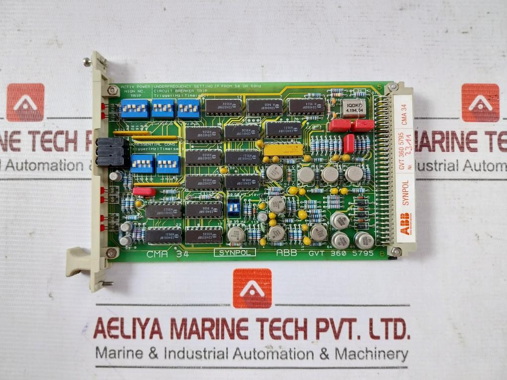 Abb Cma 34 Printed Circuit Board Module Nr.2311 Gvt 360 5795 - Image 2
