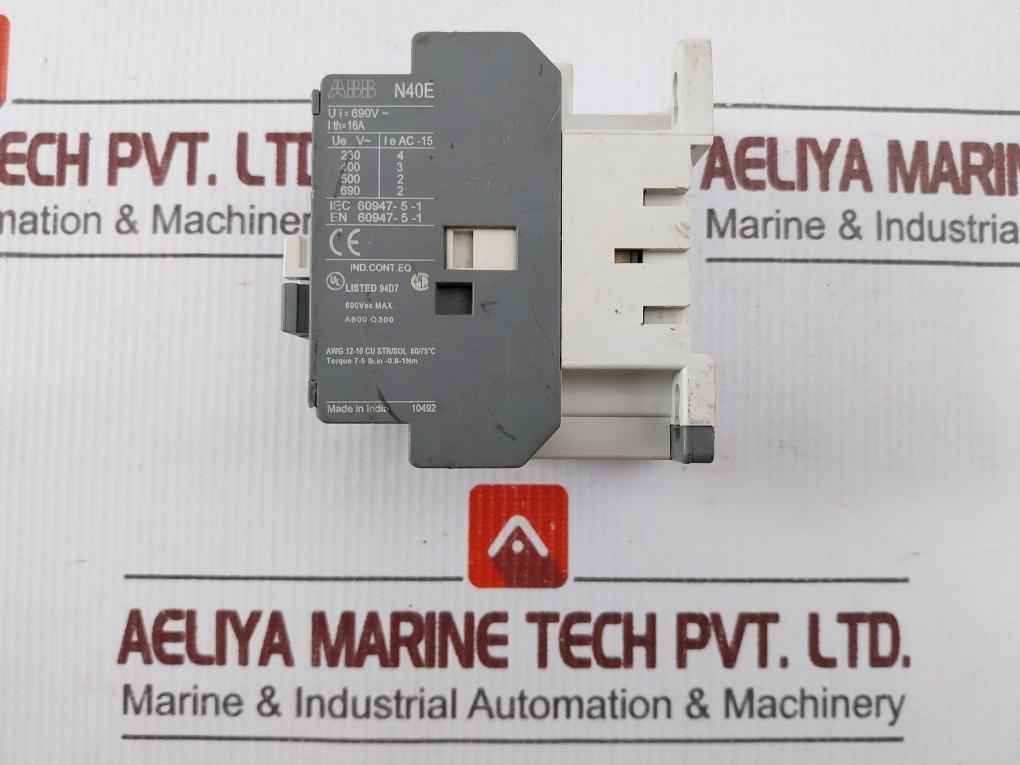 Abb N40e Brown Boveri Contactor Relay - Image 2