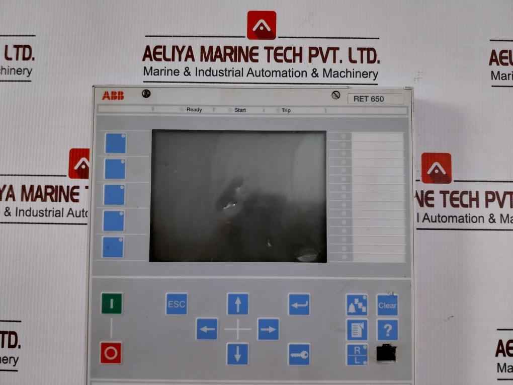 Abb Ret 650 Transformer Protection Unit P606383 Rev.A 94V-0 (Front Panel Only) - Image 8
