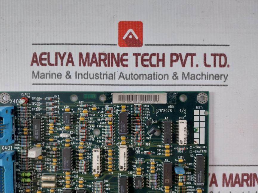 Abb Snat 7780 Gif Printed Circuit Board 57618078 I - Image 3