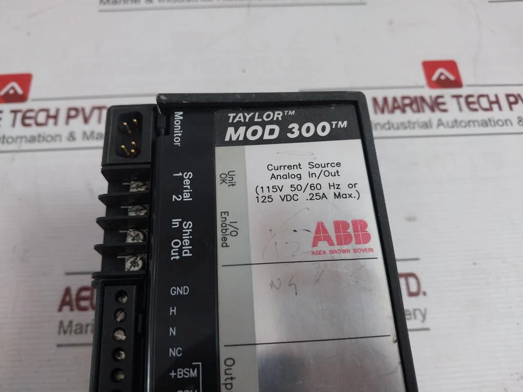 Abb Taylor Mod 300 Analog Terminal I/O Block 6231Bp10920D-k 115V 50/60Hz - Image 7