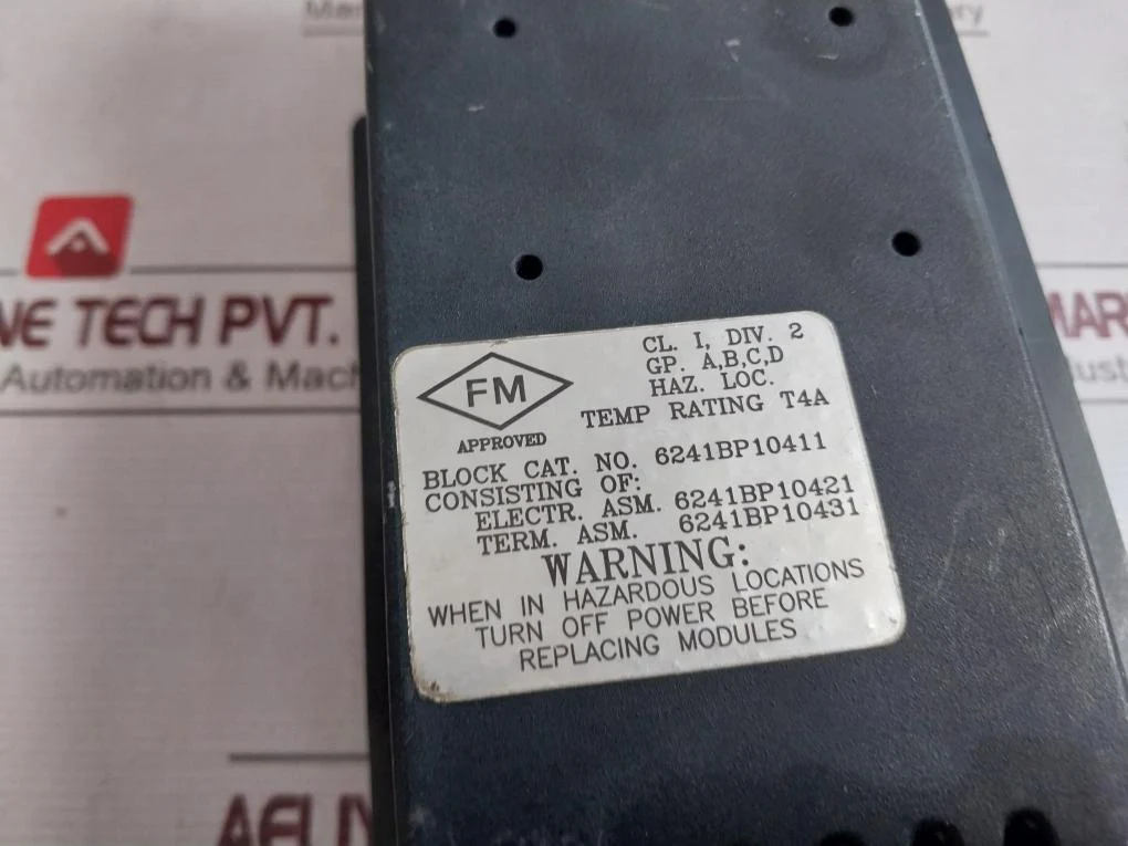 Abb Taylor Mod 300 Plc Module Source I/O 12-24Vdc 6241Bp10411 - Image 10