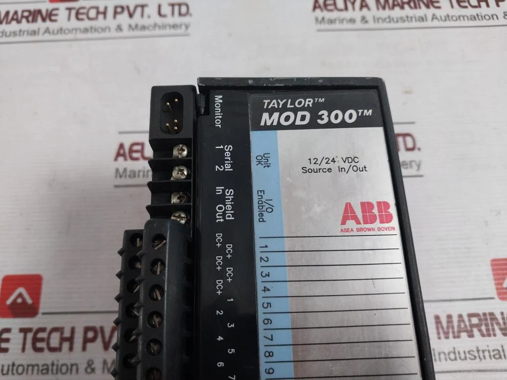 Abb Taylor Mod 300 Plc Module Source I/O 12-24Vdc 6241Bp10411 - Image 7