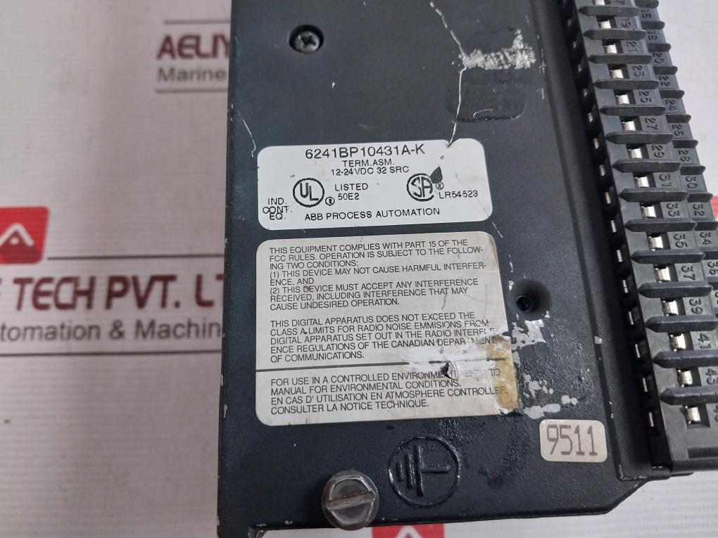 Abb Taylor Mod 300 Plc Module Source I/O 12-24Vdc 6241Bp10411 - Image 8