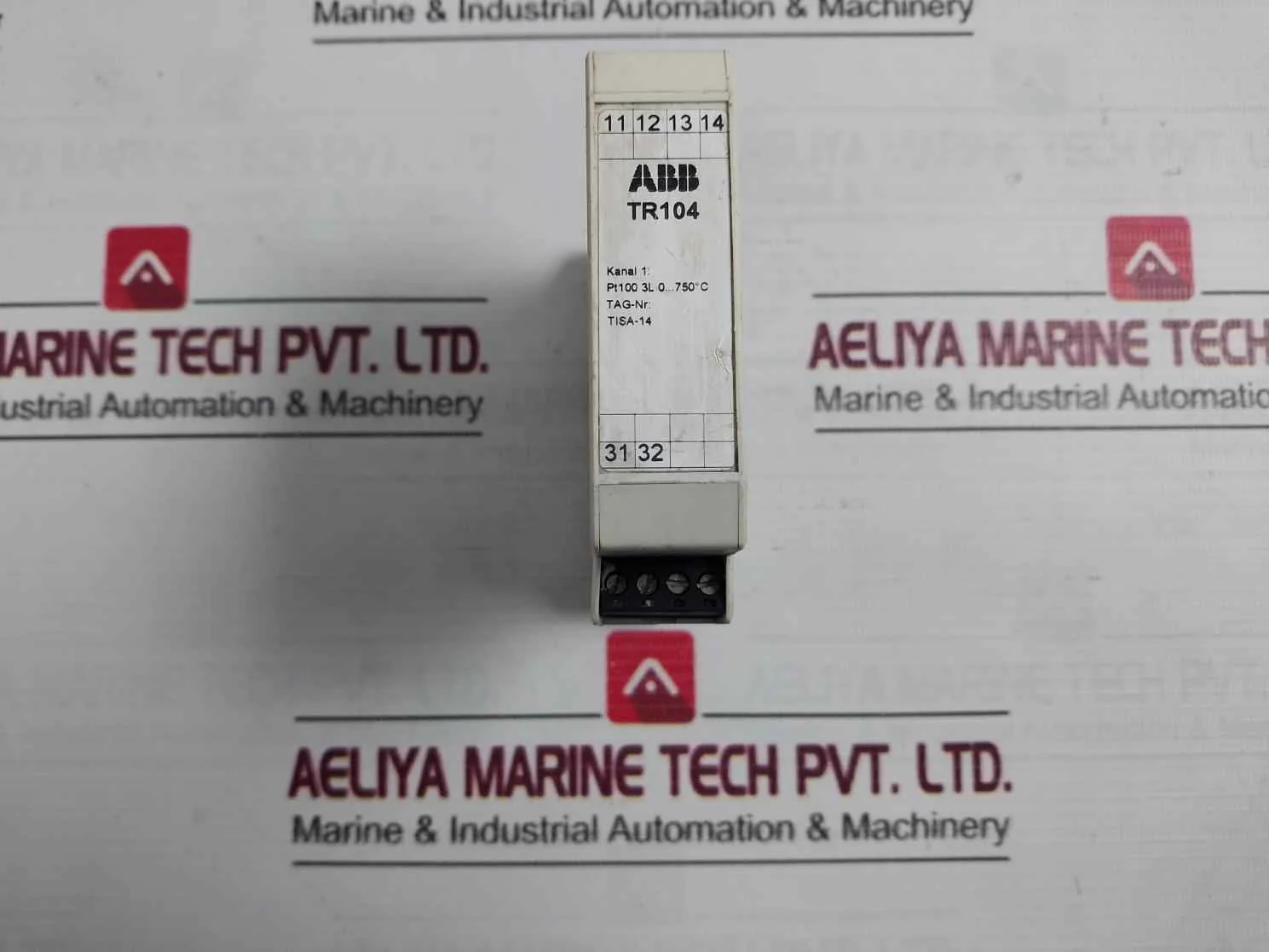 Abb Tr104 Rail Mounted Temperature Transmitter 4-20Ma Tisa-14 - Image 2