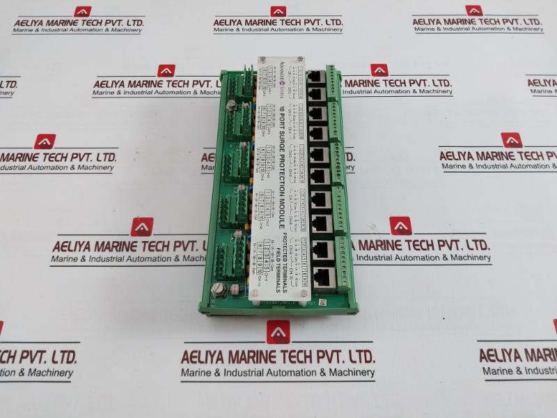 Advanced Systek 1131301 Surge Protection Module 10 Port Rev. 0 01/10-11 Esmt108 - Image 2