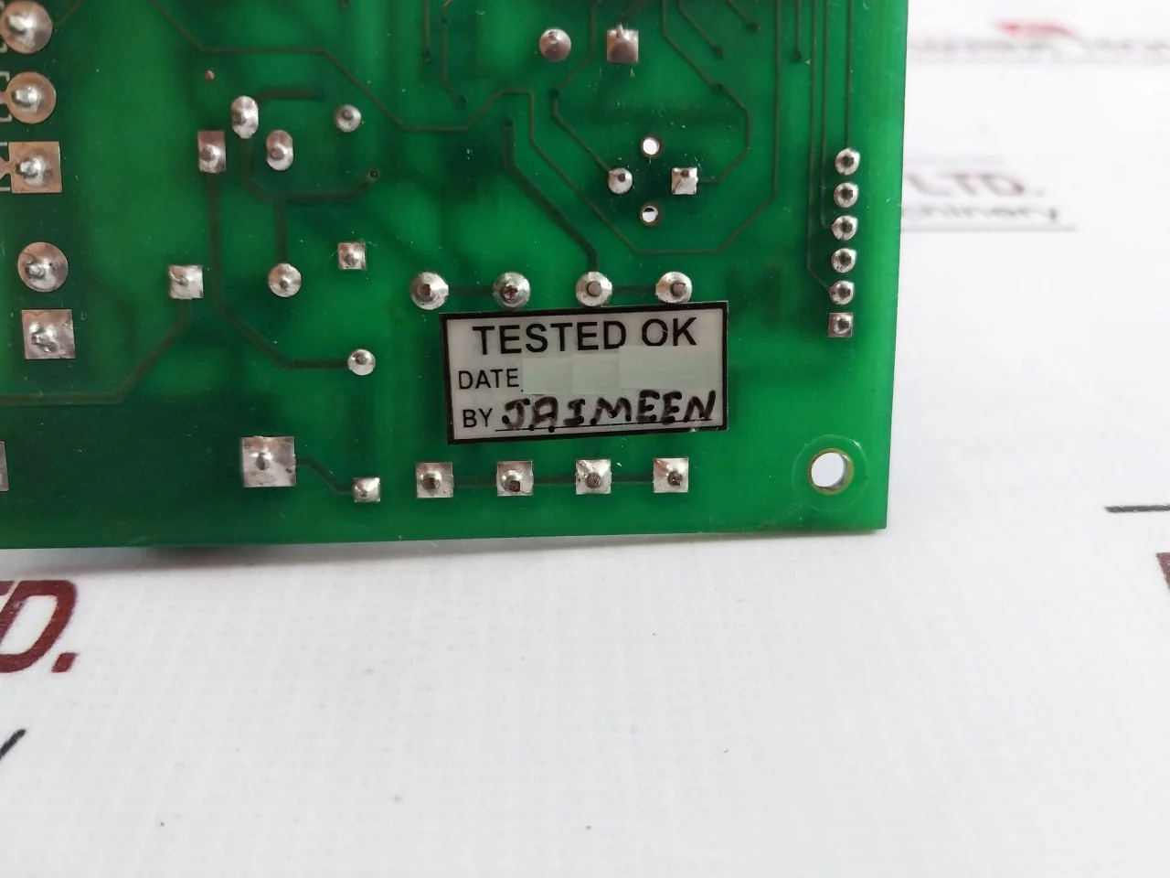 Advanced Systek 1301306 Stand Alone Card Reader Pcb Rev: 1 94V-0 -3-0-1 - Image 9