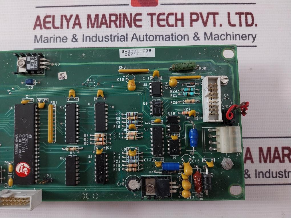 Advanced Systek 4-6000-028 Plc Display Board 94V-0 Rev.E - Image 9