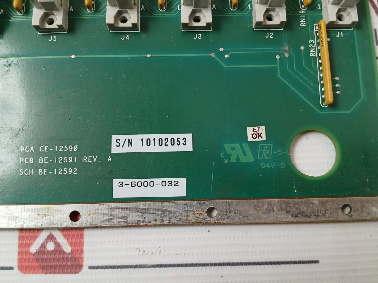Advanced Systek 4-6000-032 Backplane Module Pcb 94V-0 Pca Ce-12590 Rev.A - Image 7