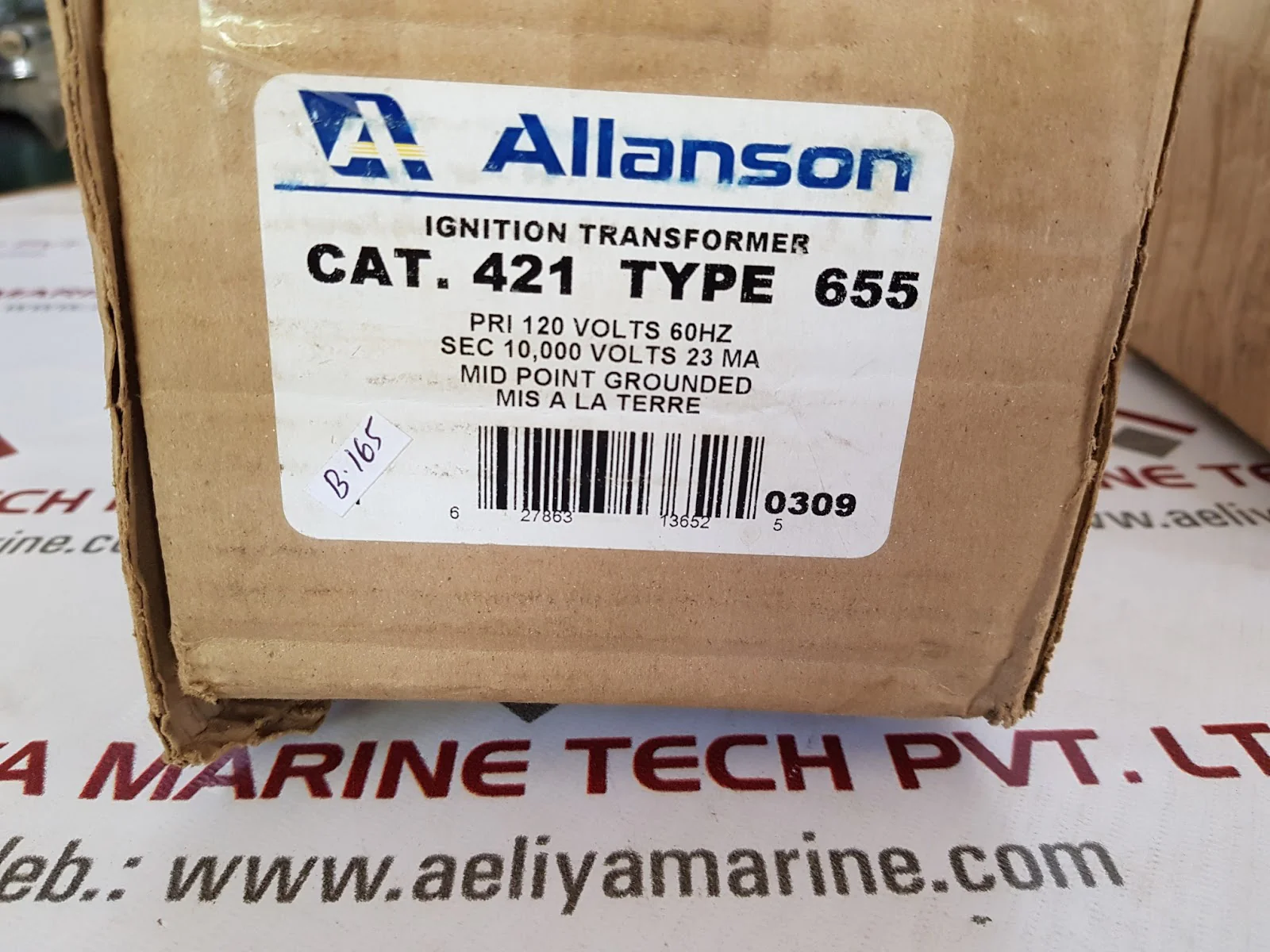 Allanson 655 Ignition Transformer 120V 60Hz 250Va - Image 6