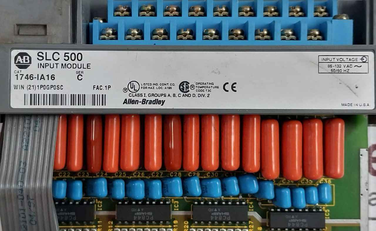 Allen-bradley 1746-ia16 Slc 500 Input Module 16 Point 85-132vac - Image 5