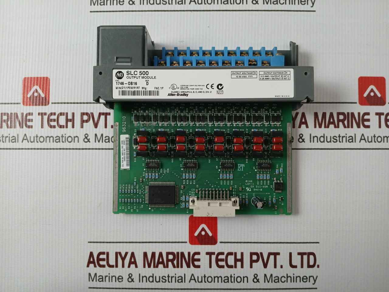 Allen-bradley 1746-ob16 Plc Output Module 10-50 Vdc 0.5 Amp - Image 2