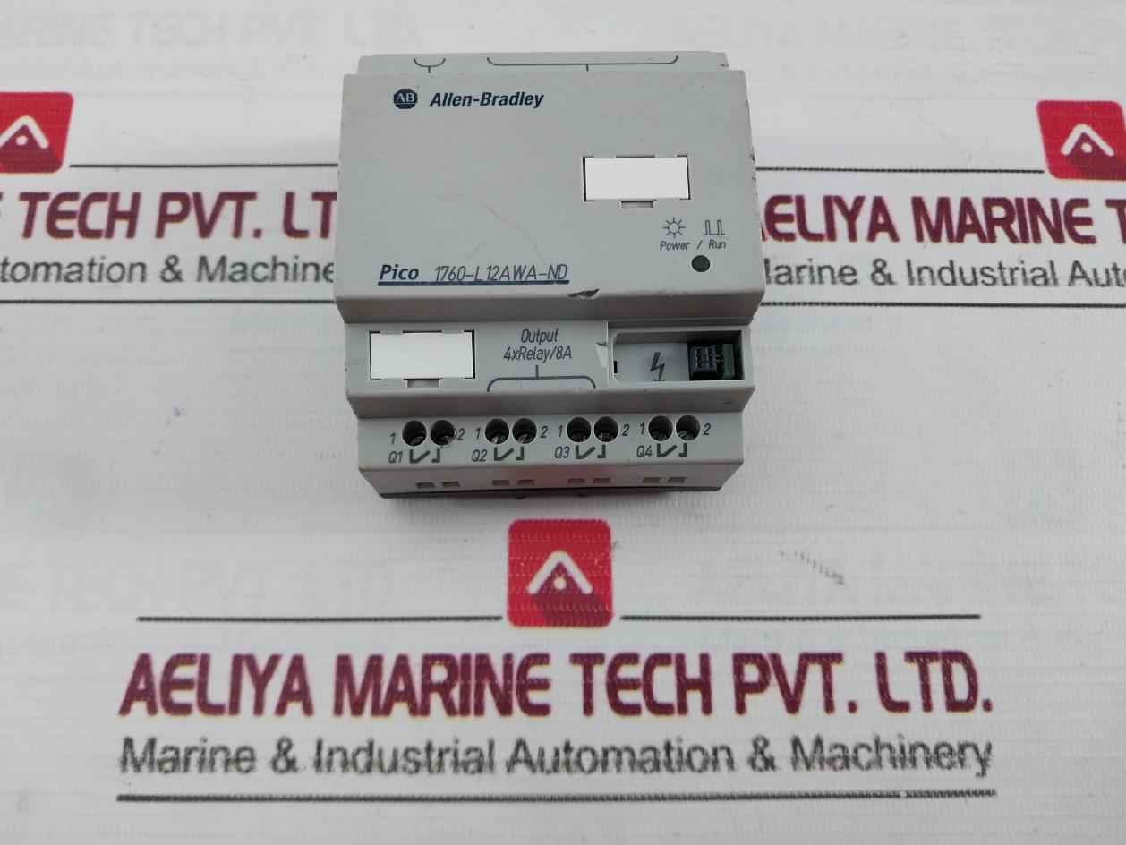 Allen-bradley 1760-l12Awa-nd Programmable Logic Controller 100-240V Ac 50/60Hz - Image 2
