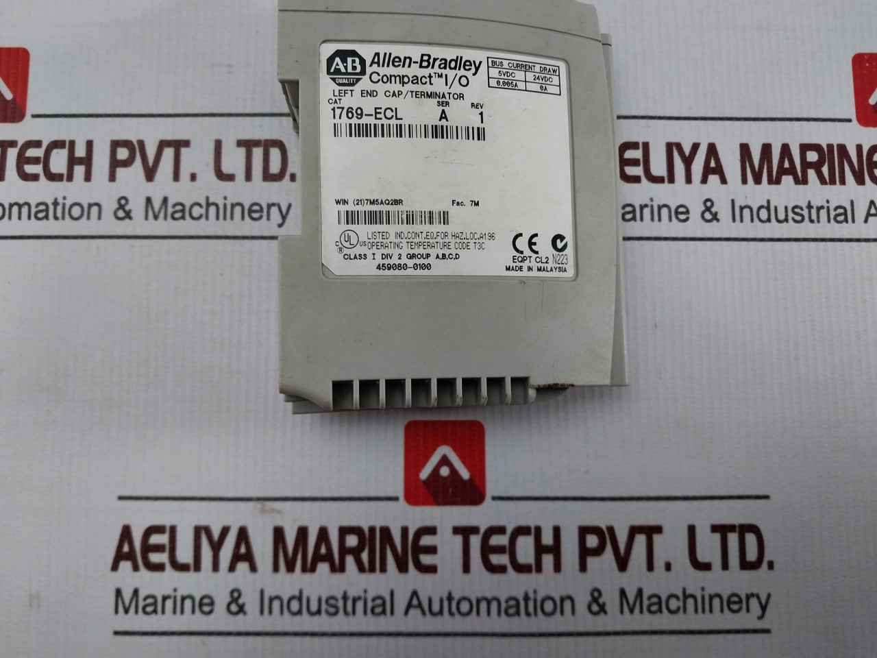 Allen-bradley 1769-ecl Compactlogix Left End Cap/Terminator 24Vdc 459080-0100 - Image 6
