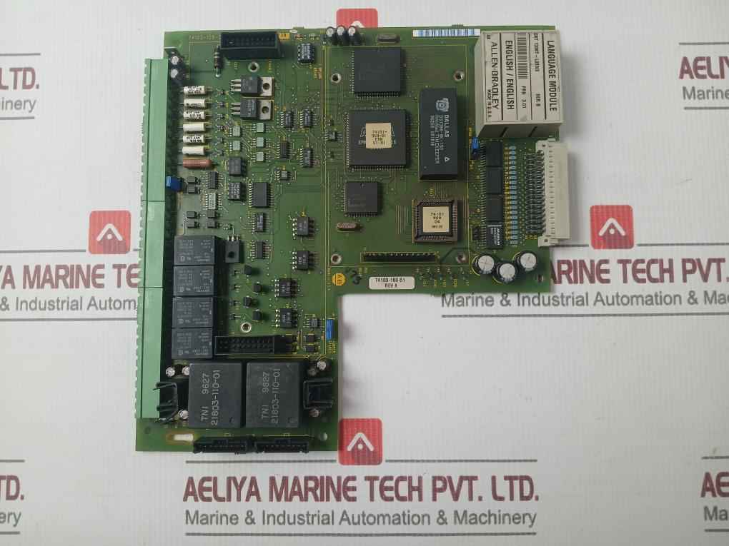 Allen-bradley 74103-160-51 Variable Frequency Drive Board Rev A Series B - Image 2