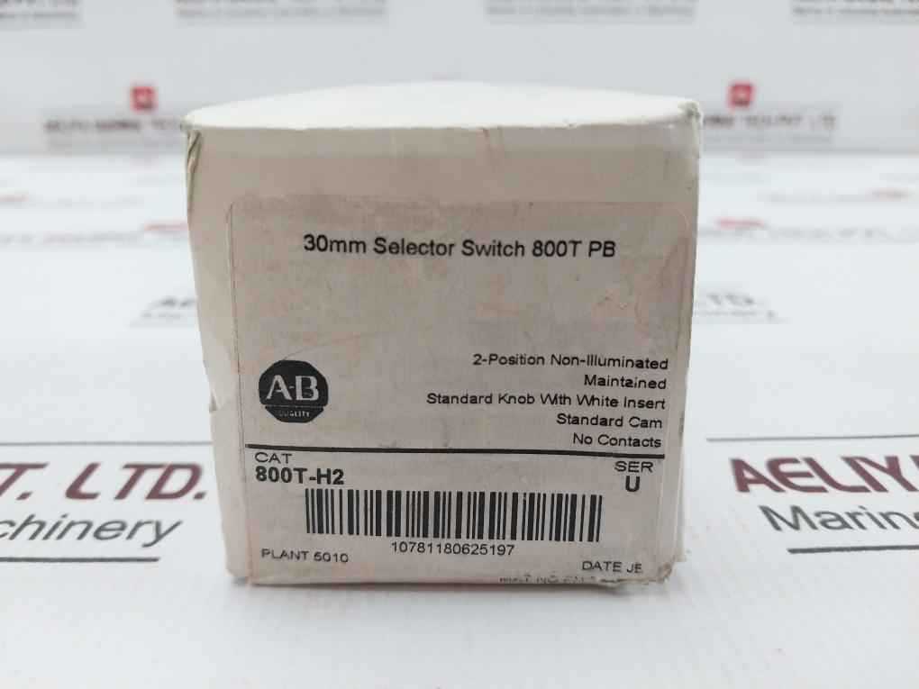 Allen-bradley 800t-h2 Selector Switch Set 184863 30mm - Image 13
