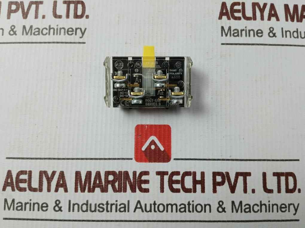Allen-bradley 800T-xa2 Switch Contact Blk. 2, N.O. Nema 4/4X - Image 2