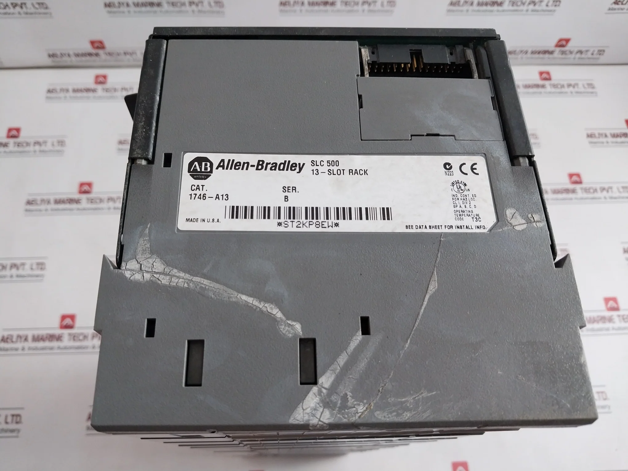 Allen-bradley Slc 500 13-slot Rack Controller Module 1746-a13 1746-p2 1747-l531 - Image 3