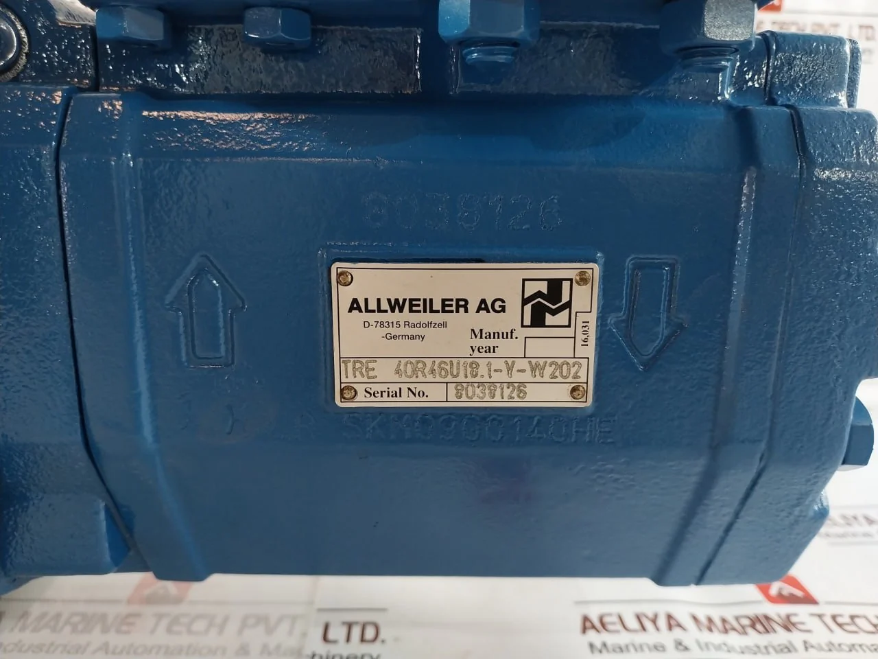 Allweiler Tre 40R46U18.1-y-w202 Triple Screw Pump Iec/En 60034 - Image 18