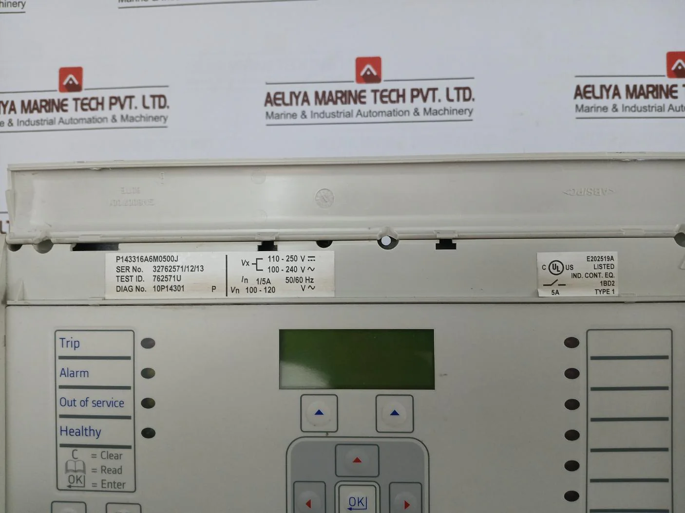 Alstom P143316A6M0500J Micom Feeder Protection Relay Vn 100–120V 50/60 Hz - Image 10